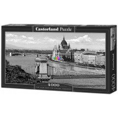 Puzzle - Dunai ltkp, Budapest, 4000 db